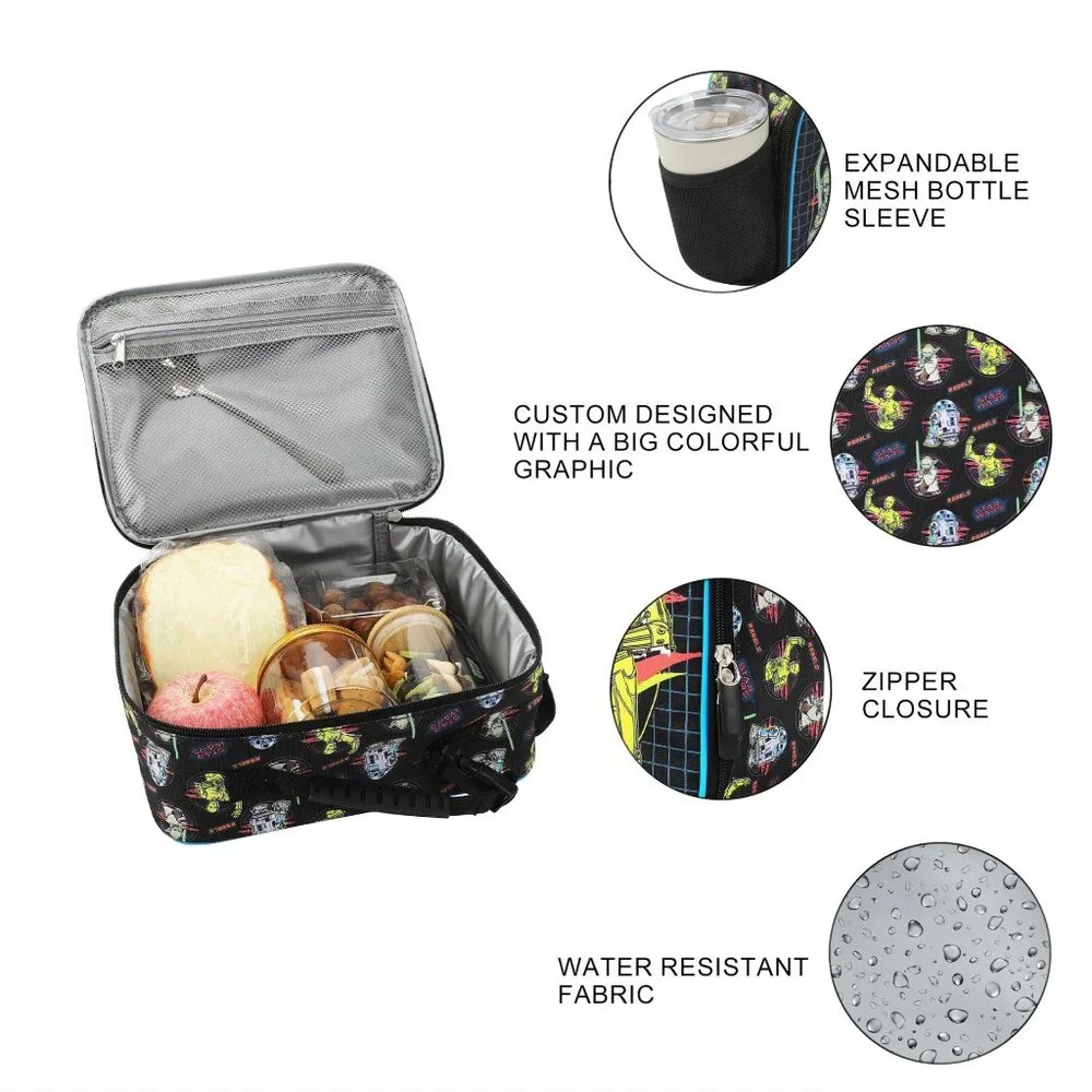 Star Wars Vintage Inspired Characters Insulated Lunch Box - Picture 5 of 7